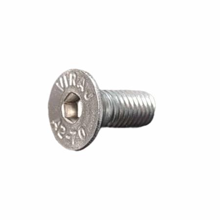 Imagem de 50 Un Parafuso Allen Cabeça Chata Inox 04x20mm Fio 0,7 MA