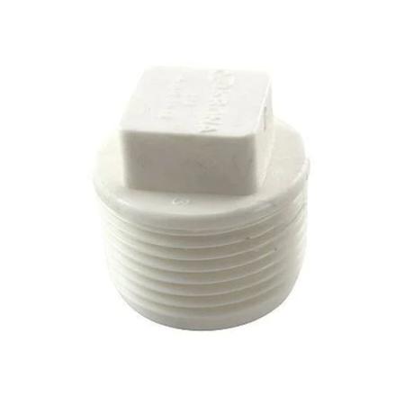 Imagem de 50Plug Rosca Tampão Roscavel 3/4 Branco