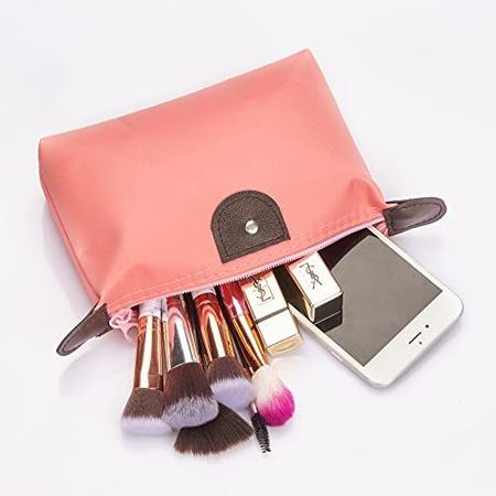 Cute Small Makeup Bags For Purse, Waterproof Mini Zipper Cosmetic