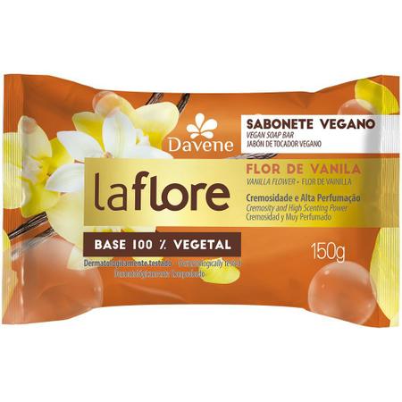 Imagem de 5UN La Flore Sabonete Barra Vegetal 150g Davene