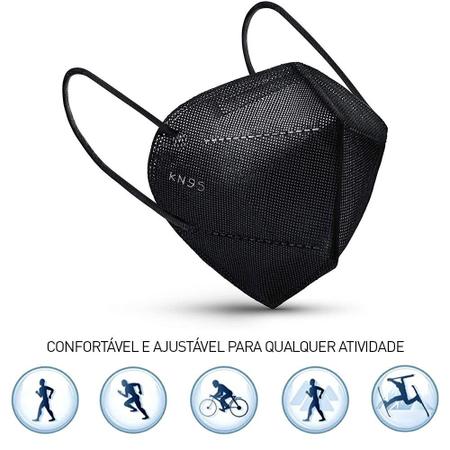 Imagem de 5Un Máscaras Descartáveis KN95 PFF2 WWDoll com Código Anvisa