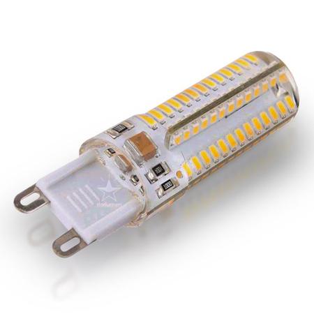 Imagem de 5x Balizador Embutir Caixa 4x2 Marrom+ LED G9 5W Branco Quente Parede Escada St1314