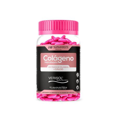 Imagem de 5x COLAGENO VERISOL + CALCIO HF SUPLEMENTS 60CAPS 1750MG