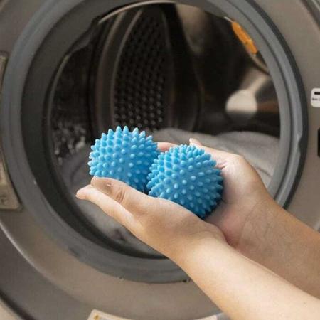 Imagem de 6 Esferas Bolinhas Lavar E Secar Roupas Maquina De Lavar