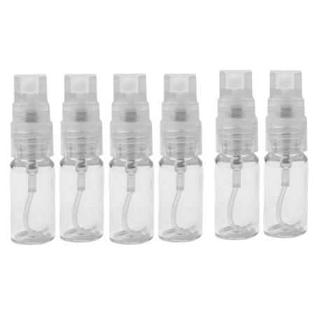 Imagem de 6 Fraconetes 5Ml Amostra Perfume Vidro Recarregável 