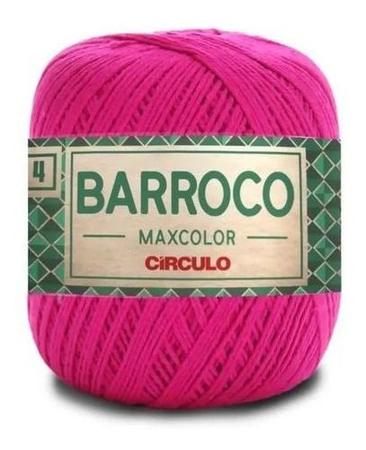 Imagem de 6 Novelos Barbante Barroco Maxcolor 200g Nº4 Escolha Sua Cor