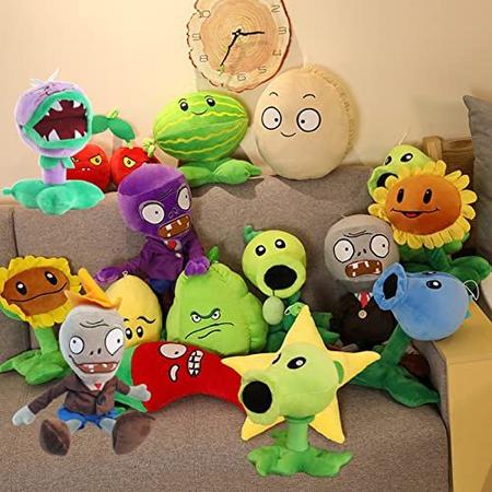 Plants vs. Zombies Plush Purple Zombie PVZ Plush Stuffed Animal Toy 6