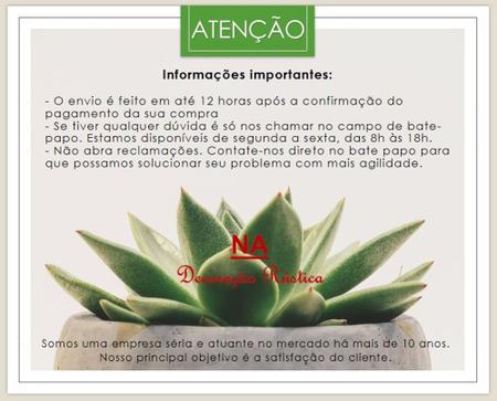 6 Vaso De Parede Floreira Com Gancho 28 X 20 Cm Grande - NA - Decoração Rústica Imagem de 6 Vaso De Parede Floreira Com Gancho 28 X 20 Cm Grande