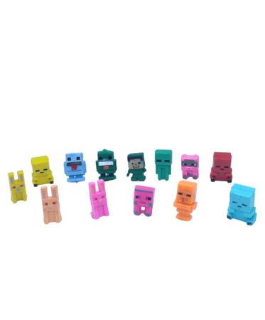 Imagem de 60UN Brinquedos Minecraft Pequenos. Lembrancinhas para Festas MInecraft. (avulso, sem capsula).