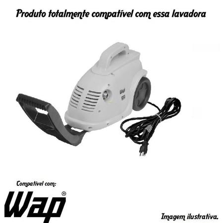 6mt Mangueira e Bico Esguicho Wap Mini Compact Trama de Aço Lavadora Alta Pressão - Hidramaq Imagem de 6mt Mangueira e Bico Esguicho Wap Mini Compact Trama de Aço Lavadora Alta Pressão