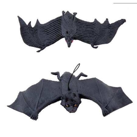 Imagem de 6X Borracha Bichos Cobra/Aranha/Morcego para Assustar Brinquedo de Pegadinhas Brincadeira de Susto