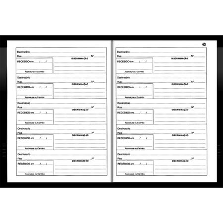 Imagem de 6x Livro Protocolo Correspondência 1/4 São Domingos-104 Fls