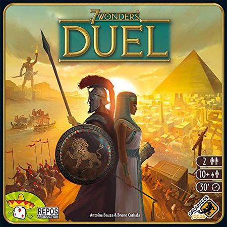 Galápagos, 7 Wonders Duel, Jogo de Tabuleiro de Estratégia, 2 jogadores, 30  min