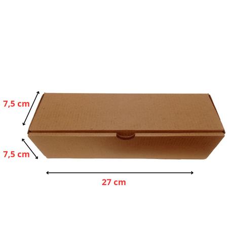 75 Caixas De Papelão 27x7,5x7,5 para Correios Sedex E Pac - Breeze Nature Imagem de 75 Caixas De Papelão 27x7,5x7,5 para Correios Sedex E Pac