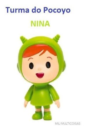 Imagem de 7x Boneco De Vinil Turma Pocoyo Nina Loula Pato Elly Fred