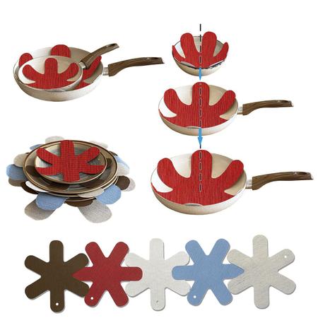 Imagem de 8 Suporte Térmico Para Panela e Pratos de Aço Inox, Porcelana, Cerâmica, Vidro e Madeira - Sisal Vermelho - Protege Mesa