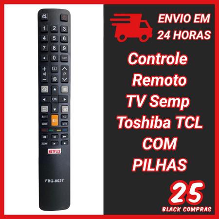 Imagem de 8027 CONTROLE REMOTO TV Semp TCL TCL