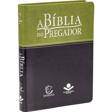 Imagem de A BÍBLIA DE ESTUDO DO PREGADOR Almeida Revista Atualizada RA - EDITORA SBB