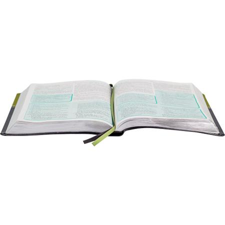 Imagem de A Bíblia Do Pregador - RA - grande - verde e preta - Editora Esperança