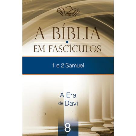 A Bíblia em Fascículos 1º e 2º Samuel Volume 8 Imagem de A Bíblia em Fascículos 1º e 2º Samuel Volume 8
