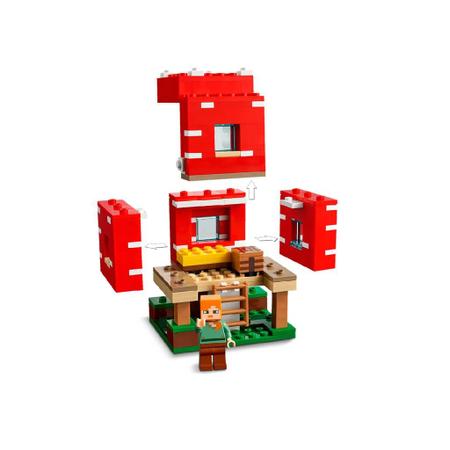 LEGO Minecraft - Casa Cogumelo 21179 - Autobrinca Online