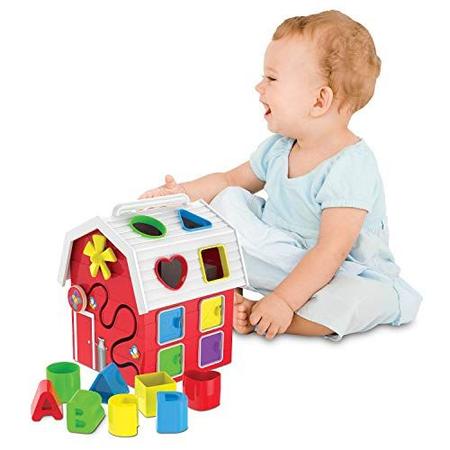 A Jornada de Aprendizagem - Aprendizagem Precoce - Cubo de Atividade Agrícola - Classificador de Forma para Crianças com 12 Meses ou Mais - Brinquedos Premiados - The Learning Journey Imagem de A Jornada de Aprendizagem - Aprendizagem Precoce - Cubo de Atividade Agrícola - Classificador de Forma para Crianças com 12 Meses ou Mais - Brinquedos Premiados