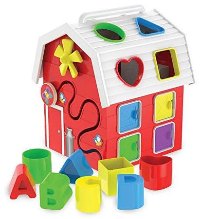 A Jornada de Aprendizagem - Aprendizagem Precoce - Cubo de Atividade Agrícola - Classificador de Forma para Crianças com 12 Meses ou Mais - Brinquedos Premiados - The Learning Journey Imagem de A Jornada de Aprendizagem - Aprendizagem Precoce - Cubo de Atividade Agrícola - Classificador de Forma para Crianças com 12 Meses ou Mais - Brinquedos Premiados