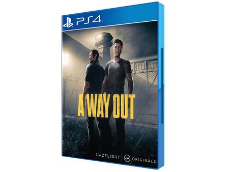 Jogo A Way Out - PS4 - Mídia Física - Ea Games - Jogos de Ação - Magazine  Luiza