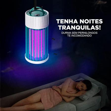 Imagem de Abajur Armadilha De Mosquito Pernilongo Led Uv Anti Insetos