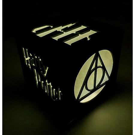 Luminária de mesa Harry Potter , abajur harry potter, decoração hp