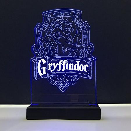 Abajur Luminária Mesa Corvinal Harry Potter Ravenclaw LED - Tecnotronics -  Abajur - Magazine Luiza