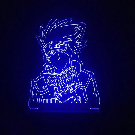 Abajur De Mesa De Led Kakashi Naruto