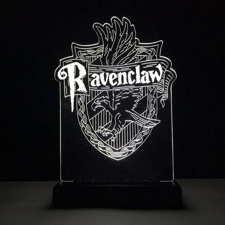 Abajur Luminária Mesa Corvinal Harry Potter Ravenclaw LED - Tecnotronics -  Abajur - Magazine Luiza