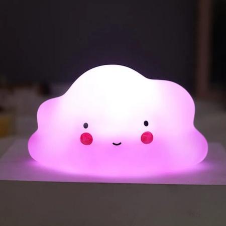 Luminária Abajur Nuvem Kawaii - Tutt Ambientes & Decorações