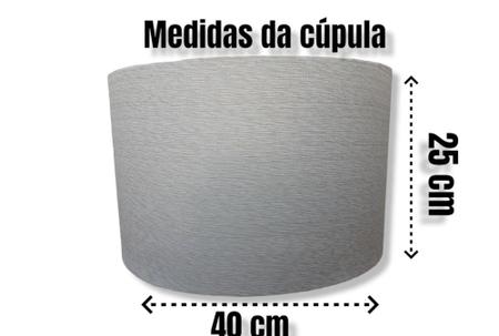 Imagem de Abajur Tripé de Chão Madeira Desmontável com Cúpula 1,55 cm de altura.