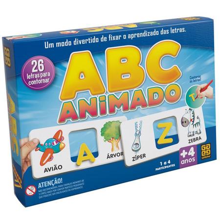 ABC Animado Grow - Jogo Educativo Pré Escolar De Alfabetização 4 + Anos -  Ref. 1704 - Jogos Educativos - Magazine Luiza