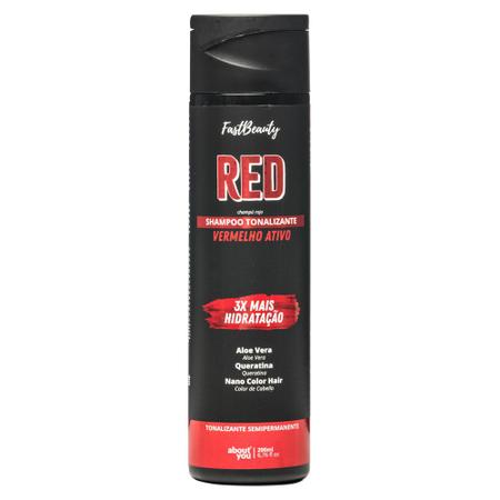 Imagem de About You Fast Beauty - Shampoo Tonalizante Red
