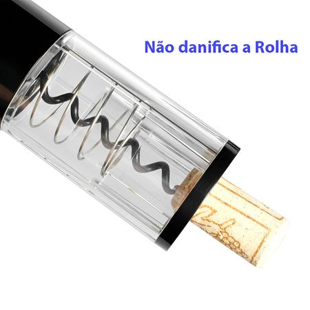 Imagem de Abridor de Vinho Elétrico Saca Rolhas automático para Garrafa de Vinho com 4 pilhas inclusas