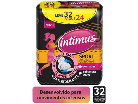 Imagem de Absorvente Intimus Sport Ultrafino com Abas 