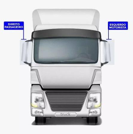 Acabamento Defletor Coluna SC R 2014 / 2018 Streamline - Scania Imagem de Acabamento Defletor Coluna SC R 2014 / 2018 Streamline