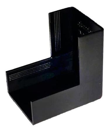 Acabamento Para Canaleta Preta Preto 20x10mm Escolha - Dinka Imagem de Acabamento Para Canaleta Preta Preto 20x10mm Escolha