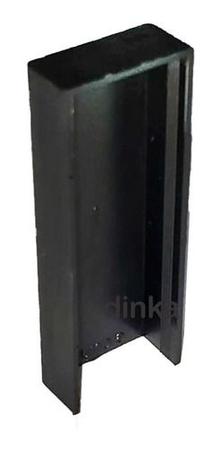 Acabamento Para Canaleta Preta Preto 20x10mm Escolha - Dinka Imagem de Acabamento Para Canaleta Preta Preto 20x10mm Escolha