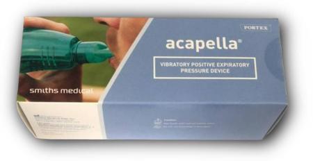 Imagem de Acapella Terapia PEP Vibratória Exercitador Respiratório Azul 21-1016