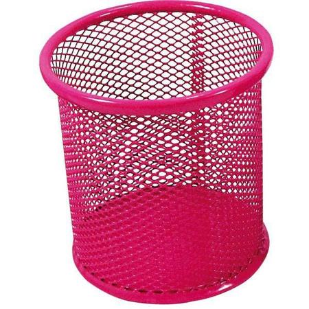 Imagem de Acessorio Para Mesa Porta Objetos Redondo Rosa Kit Unidade 