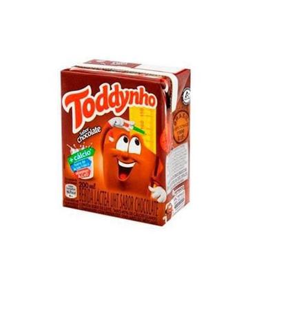 Caixa com 10 unidades de Achocolatado Toddynho de 200ml