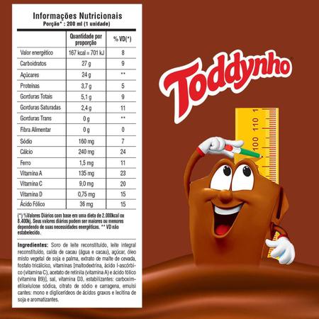 Achocolatado Toddynho 200ml