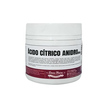 ACIDO CITRICO ANIDRO 500G