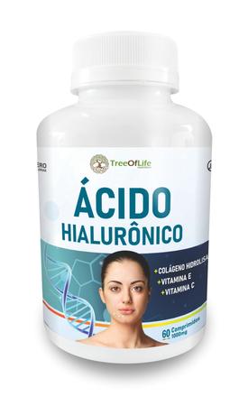 Imagem de Ácido hialuronico + colágeno 60 comprimidos 1000mg tree