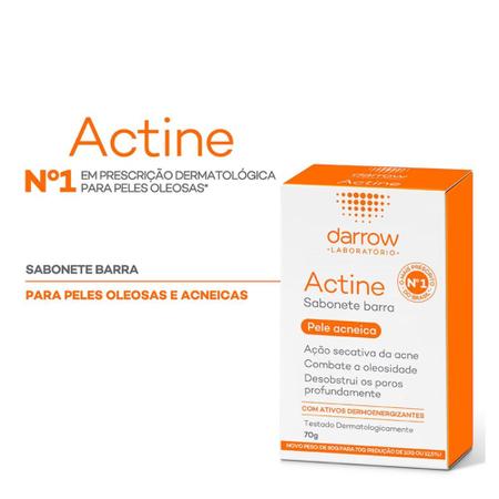 Imagem de Actine Antiacne Sabonete Barra 70g - Darrow