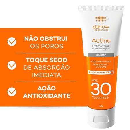 Imagem de Actine Protetor Solar FPS 30 Darrow